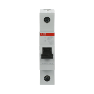 ABB 2CDS211001R0325, SH 201-B 32, Compact Home, 32 Amper, 1 Kutuplu, B Tipi, Otomatik Sigorta, 6 kA, 1x32B