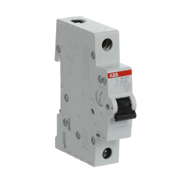 ABB 2CDS211001R0325, SH 201-B 32, Compact Home, 32 Amper, 1 Kutuplu, B Tipi, Otomatik Sigorta, 6 kA, 1x32B