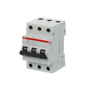 ABB 2CDS213001R0255, SH 203-B 25, Compact Home, 25 Amper, 3 Kutuplu, B Tipi, Otomatik Sigorta, 6 kA, 3x25B