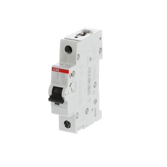 ABB 2CDS251001R0324, S 201-C 32, System Pro M, 32 Amper, 1 Kutuplu, C Tipi, Otomatik Sigorta, 6 kA, 1x32C