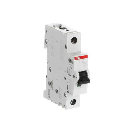 ABB 2CDS251001R0324, S 201-C 32, System Pro M, 32 Amper, 1 Kutuplu, C Tipi, Otomatik Sigorta, 6 kA, 1x32C