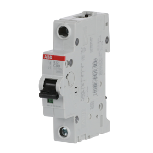 ABB 2CDS251001R0804, S 201-C 80, System Pro M, 80 Amper, 1 Kutuplu, C Tipi, Otomatik Sigorta, 6 kA, 1x80C