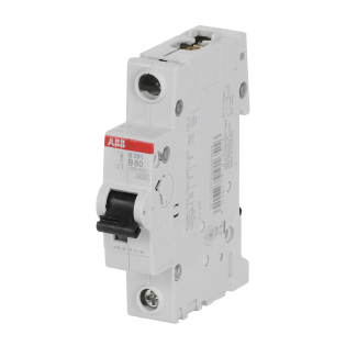 ABB 2CDS251001R0805, S 201-B 80, System Pro M, 80 Amper, 1 Kutuplu, B Tipi, Otomatik Sigorta, 6 kA, 1x80B