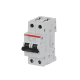 ABB 2CDS252001R0024, S 202-C 2, System Pro M, 2 Amper, 2 Kutuplu, C Tipi, Otomatik Sigorta, 6 kA, 2x2C