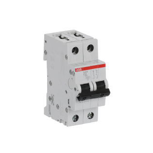 ABB 2CDS252001R0024, S 202-C 2, System Pro M, 2 Amper, 2 Kutuplu, C Tipi, Otomatik Sigorta, 6 kA, 2x2C