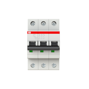 ABB 2CDS253001R0014, S 203-C 1, System Pro M, 1 Amper, 3 Kutuplu, C Tipi, Otomatik Sigorta, 6 kA, 3x1C