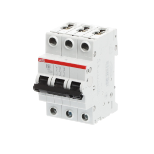ABB 2CDS253001R0805, S 203-B 80, System Pro M, 80 Amper, 3 Kutuplu, B Tipi, Otomatik Sigorta, 6 kA, 3x80B