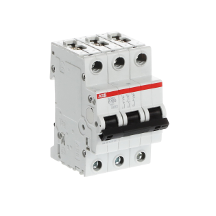ABB 2CDS253001R0825, S 203-B 100, System Pro M, 100 Amper, 3 Kutuplu, B Tipi, Otomatik Sigorta, 6 kA, 3x100B