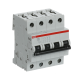 ABB 2CDS254001R0634, S 204-C 63, System Pro M, 63 Amper, 4 Kutuplu, C Tipi, Otomatik Sigorta, 6 kA, 4x63C