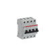 ABB 2CDS254001R0824, S 204-C 100, System Pro M, 100 Amper, 4 Kutuplu, C Tipi, Otomatik Sigorta, 6 kA, 4x100C