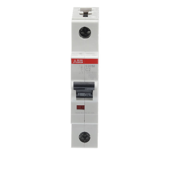 ABB 2CDS271001R0024, S 201 M-C 2, System Pro M, 2 Amper, 1 Kutuplu, C Tipi, Otomatik Sigorta, 10 kA, 1x2C