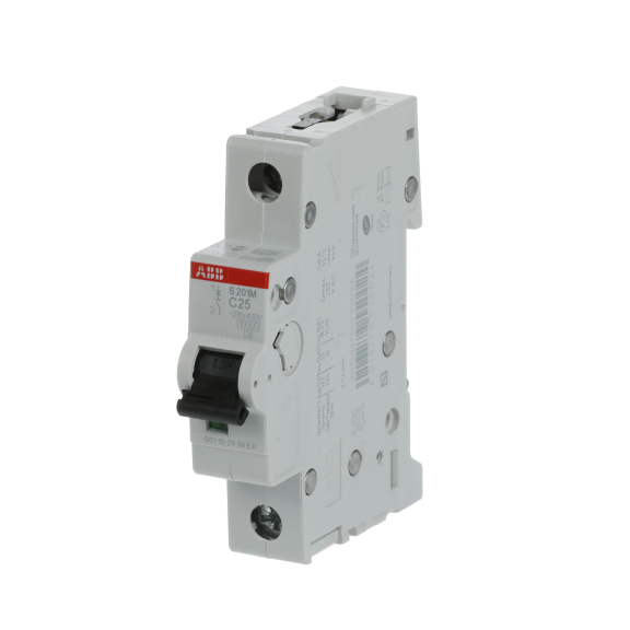 ABB 2CDS271001R0254, S 201 M-C 25, System Pro M, 25 Amper, 1 Kutuplu, C Tipi, Otomatik Sigorta, 10 kA, 1x25C