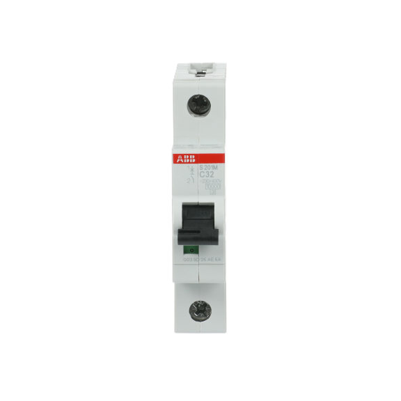 ABB 2CDS271001R0324, S 201 M-C 32, System Pro M, 32 Amper, 1 Kutuplu, C Tipi, Otomatik Sigorta, 10 kA, 1x32C