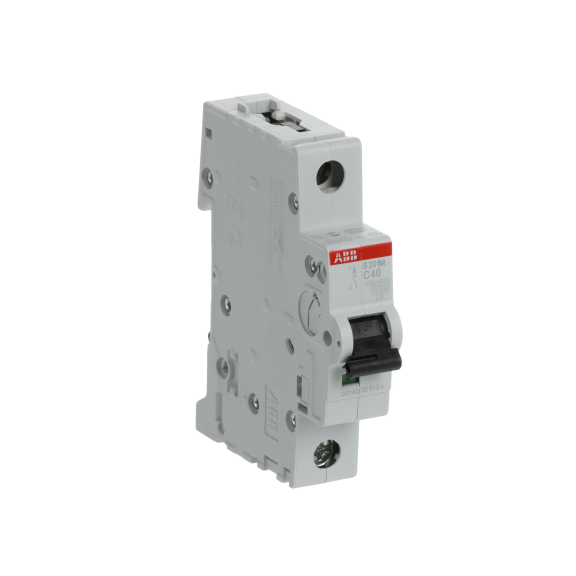 ABB 2CDS271001R0404, S 201 M-C 40, System Pro M, 40 Amper, 1 Kutuplu, C Tipi, Otomatik Sigorta, 10 kA, 1x40C