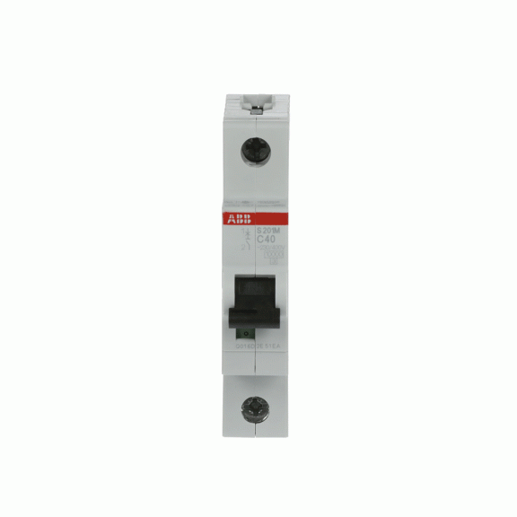ABB 2CDS271001R0404, S 201 M-C 40, System Pro M, 40 Amper, 1 Kutuplu, C Tipi, Otomatik Sigorta, 10 kA, 1x40C