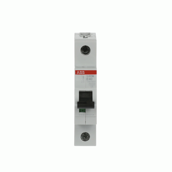 ABB 2CDS271001R0405, S 201 M-B 40, System Pro M, 40 Amper, 1 Kutuplu, B Tipi, Otomatik Sigorta, 10 kA, 1x40B