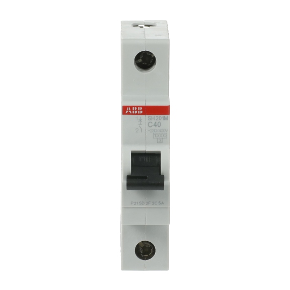ABB 2CDS271011R0404, SH201M-C 40, Compact Home, 40 Amper, 1 Kutuplu, C Tipi, Otomatik Sigorta, 10 kA, 1x40C