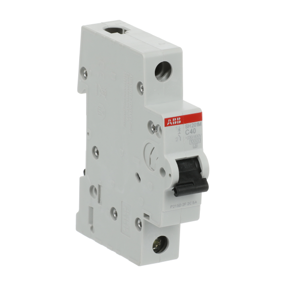 ABB 2CDS271011R0404, SH201M-C 40, Compact Home, 40 Amper, 1 Kutuplu, C Tipi, Otomatik Sigorta, 10 kA, 1x40C
