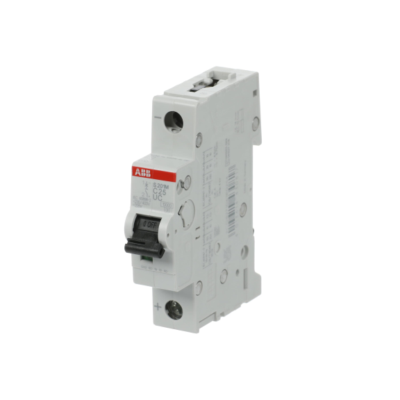 ABB 2CDS271061R0254, S 201 M-C 25UC, System Pro M, 25 Amper, 1 Kutuplu, B Tipi, Otomatik Sigorta, 10 kA, 1x25B