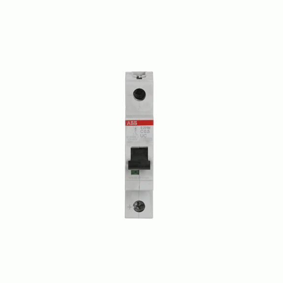ABB 2CDS271061R0984, S 201 M-C 0,5UC, System Pro M, 0.5 Amper, 1 Kutuplu, B Tipi, Otomatik Sigorta, 10 kA, 1x0.5B