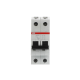 ABB 2CDS272001R0014, S 202 M-C 1, System Pro M, 1 Amper, 2 Kutuplu, C Tipi, Otomatik Sigorta, 10 kA, 2x1C