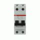 ABB 2CDS272001R0024, S 202 M-C 2, System Pro M, 2 Amper, 2 Kutuplu, C Tipi, Otomatik Sigorta, 10 kA, 2x2C