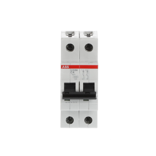 ABB 2CDS272001R0044, S 202 M-C 4, System Pro M, 4 Amper, 2 Kutuplu, C Tipi, Otomatik Sigorta, 10 kA, 2x4C