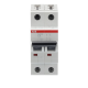 ABB 2CDS272001R0064, S 202 M-C 6, System Pro M, 6 Amper, 2 Kutuplu, C Tipi, Otomatik Sigorta, 10 kA, 2x6C