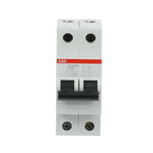 ABB 2CDS272011R0104, SH202M-C 10, Compact Home, 10 Amper, 2 Kutuplu, C Tipi, Otomatik Sigorta, 10 kA, 2x10C