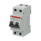 ABB 2CDS272011R0504, SH202M-C 50, Compact Home, 50 Amper, 2 Kutuplu, C Tipi, Otomatik Sigorta, 10 kA, 2x50C
