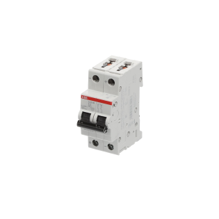 ABB 2CDS272061R0014, S 202 M-C 1UC, System Pro M, 1 Amper, 2 Kutuplu, B Tipi, Otomatik Sigorta, 10 kA, 2x1B
