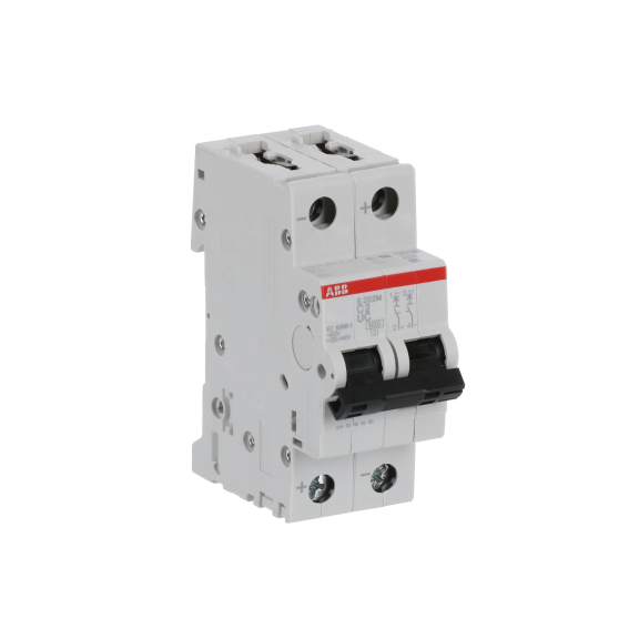 ABB 2CDS272061R0024, S 202 M-C 2UC, System Pro M, 2 Amper, 2 Kutuplu, B Tipi, Otomatik Sigorta, 10 kA, 2x2B