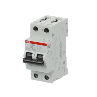 ABB 2CDS272061R0084, S 202 M-C 8UC, System Pro M, 8 Amper, 2 Kutuplu, B Tipi, Otomatik Sigorta, 10 kA, 2x8B