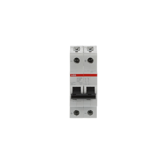 ABB 2CDS272061R0404, S 202 M-C 40UC, System Pro M, 40 Amper, 2 Kutuplu, B Tipi, Otomatik Sigorta, 10 kA, 2x40B