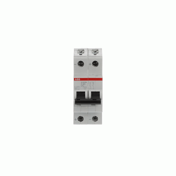 ABB 2CDS272061R0404, S 202 M-C 40UC, System Pro M, 40 Amper, 2 Kutuplu, B Tipi, Otomatik Sigorta, 10 kA, 2x40B