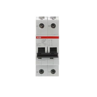 ABB 2CDS272061R0504, S 202 M-C 50UC, System Pro M, 50 Amper, 2 Kutuplu, B Tipi, Otomatik Sigorta, 10 kA, 2x50B
