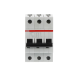 ABB 2CDS273001R0024, S 203 M-C 2, System Pro M, 2 Amper, 3 Kutuplu, C Tipi, Otomatik Sigorta, 10 kA, 3x2C