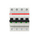 ABB 2CDS274001R0034, S 204 M-C 3, System Pro M, 3 Amper, 4 Kutuplu, C Tipi, Otomatik Sigorta, 10 kA, 4x3C
