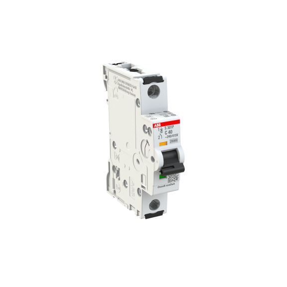 ABB 2CDS381001R0404, S301P-C40, System Pro M, 40 Amper, 1 Kutuplu, C Tipi, Otomatik Sigorta, 20 kA, 1x40C