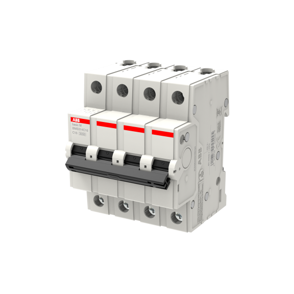ABB 2CDS634031R0164, BMS314C16, Basic M, 16 Amper, 4 Kutuplu, C Tipi, Otomatik Sigorta, 3 kA, 4x16C