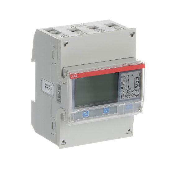 ABB 2CMA100164R1000, B23 112 - 100 Steel, Trifaze, Enerji Ölçer, 3x230-240/400 Volt AC, Direkt Bağlantılı