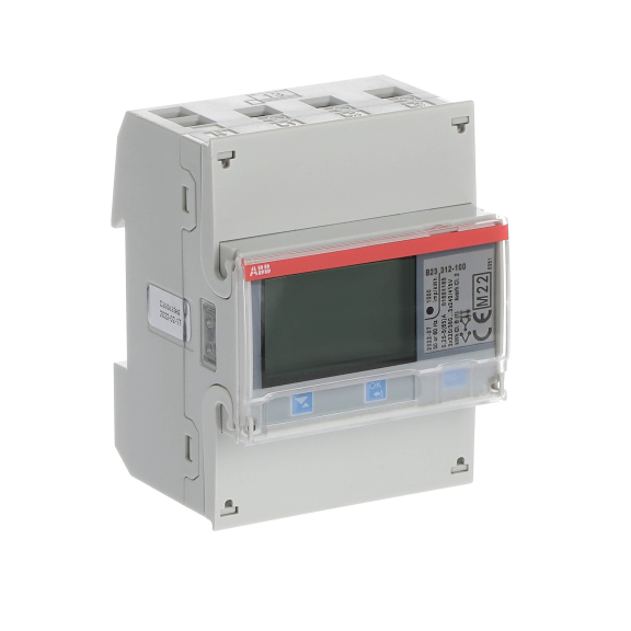 ABB 2CMA100169R1000, B23 312 - 100 Silver, Trifaze, Enerji Ölçer, 3x230-240/400 Volt AC, Direkt Bağlantılı