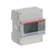 ABB 2CMA100183R1000, B24 352 - 100 Silver, Trifaze, Enerji Ölçer, 3x220-240/400 Volt AC, Trafo Bağlantılı