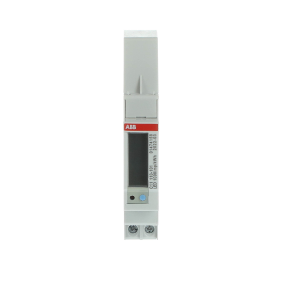 ABB 2CMA103571R1000, C11 110-101 Steel, Monofaze, Enerji Ölçer, 1x230 Volt AC, Direkt Bağlantılı