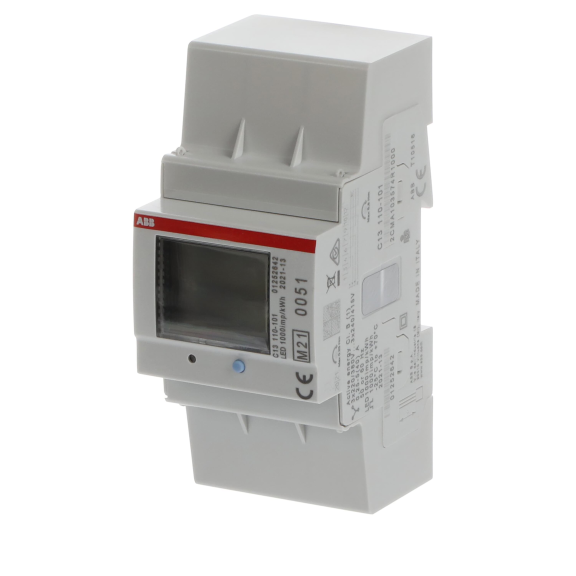 ABB 2CMA103574R1000, C13 110-101 Steel, Trifaze, Enerji Ölçer, 3x230-240/400 Volt AC, Direkt Bağlantılı