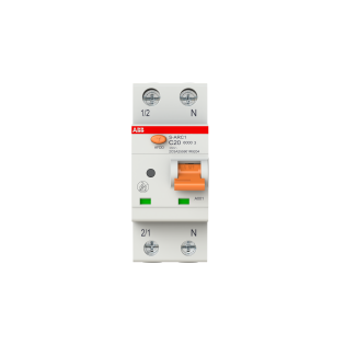 ABB 2CSA255901R9204, S-ARC1 C20, System Pro M, 20 Amper, 2 Kutuplu, C Tipi, Ark Hatası Algılama Cihazı, 6 kA, 2x20C