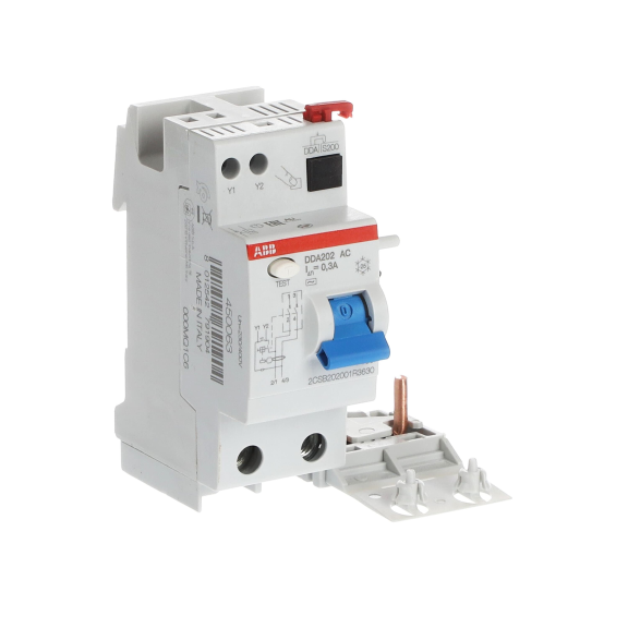 ABB 2CSB202001R3630, DDA202 AC-63/0.3, System Pro M, 63 Amper, 300mA, AC Tip, Kaçak Akım Koruma Modülü, 2 Kutuplu