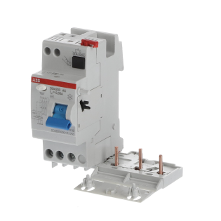 ABB 2CSB203001R1250, DDA203 AC-25/0.03, System Pro M, 25 Amper, 30mA, AC Tip, Kaçak Akım Koruma Modülü, 3 Kutuplu