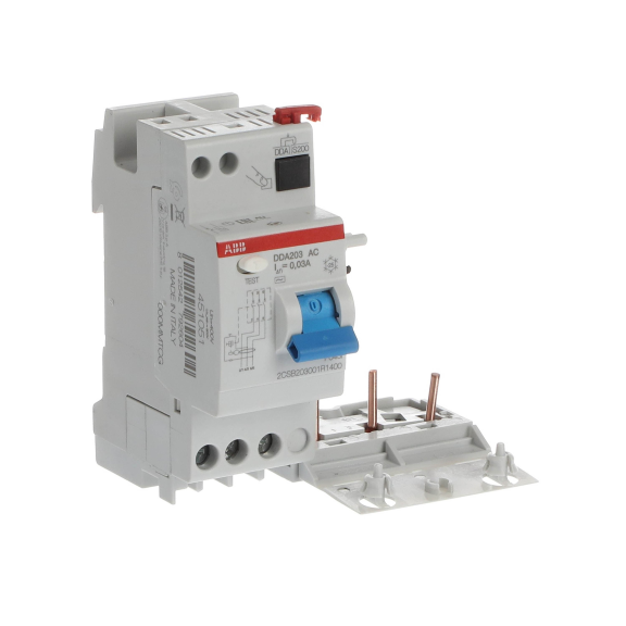 ABB 2CSB203001R1400, DDA203 AC-40/0.03, System Pro M, 40 Amper, 30mA, AC Tip, Kaçak Akım Koruma Modülü, 3 Kutuplu