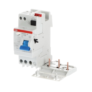 ABB 2CSB203001R3250, DDA203 AC-25/0.3, System Pro M, 25 Amper, 300mA, AC Tip, Kaçak Akım Koruma Modülü, 3 Kutuplu